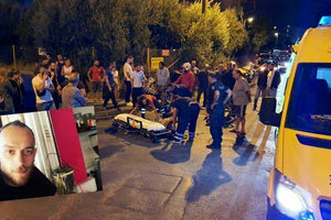 Δεν τα κατάφερε ο 27χρονος Δημήτρης, διανομέας φαγητού, ο οποίος είχε τραυματιστεί σοβαρά σε τροχαίο