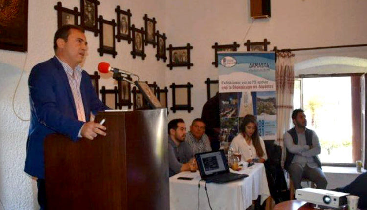 η γενική συνέλευση των κατοίκων της Δαμάστας που τοποθετήθηκε αρνητικά στο ενδεχόμενο ανανέωσης των περιβαλλοντικών όρων της Β Λατομικής ζώνης στη θέση Βιτσιλιά