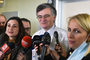 ο εκπρόσωπος του Υπουργείου Υγείας, καθηγητής Λοιμωξιολογίας, Σωτήρης Τσιόδρας, μετά την ευρεία σύσκεψη λοιμωξιολόγων, που έγινε χθες για το ζήτημα του κοροναϊού στο Υπουργείο Υγείας.