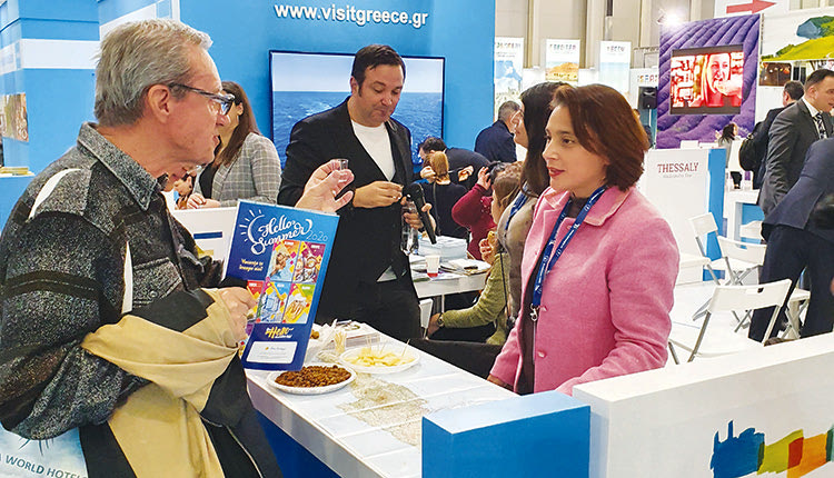 Το περίπτερο της Κρήτης στη Διεθνή Έκθεση Τουρισμού TTR που διεξήχθη στο Βουκουρέστι της Ρουμανίας