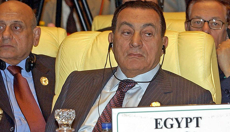 ο πρώην πρόεδρος της Αιγύπτου Χόσνι Μουμπάρακ.