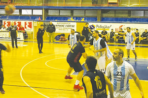 από αγώνα του εργασιακού μπάσκετ