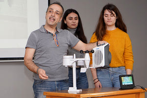 Έστησαν μετεωρολογικό σταθμό οι μαθητές του 15ου Δ.Σ