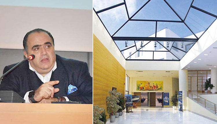 Τα κεντρικά γραφεία της ΑΝΕΚ και ο Πρόεδρος του CSI Institute Μανώλης Σφακιανάκης