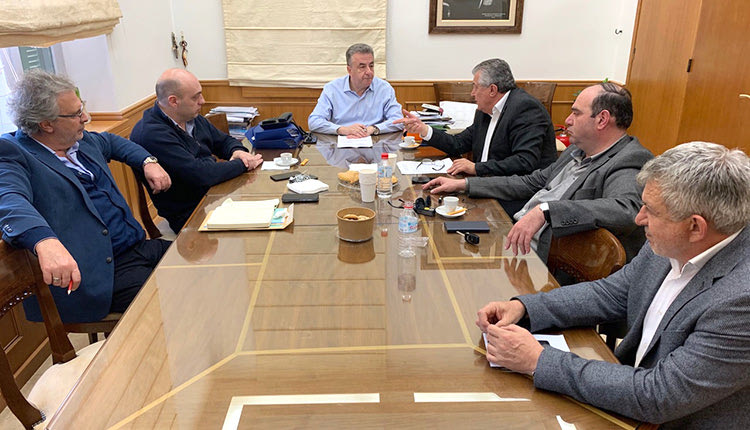 ον περιφερειάρχη Κρήτης Σταύρο Αρναουτάκη επισκέφθηκε η νέα Εκτελεστική Επιτροπή του ΕΣΔΑΚ