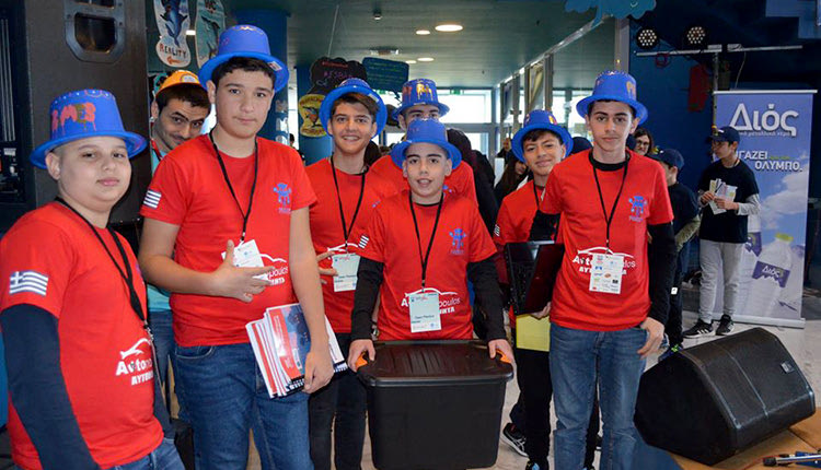 ομάδες του Κέντρου Εκπαιδευτικής Ρομποτικής και Επιστημών Κρήτης "Robotic & Science Academy" στον τελικό του FIRST LEGO League