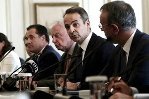 τοποθέτηση του πρωθυπουργού Κυριάκου Μητσοτάκη στο Υπουργικό Συμβούλιο λόγω του κοροναϊού