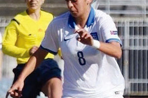 Η Ηρακλειώτισσα παίκτρια Δανάη Σιδηρά στην Εθνική ομάδα ποδοσφαίρου γυναικών