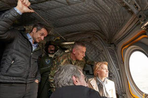 Η ηγεσία της Ευρώπης πέταξε κατά μήκος των συνόρων