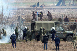 Ελληνικές Αρχές στα σύνορα του έβρου