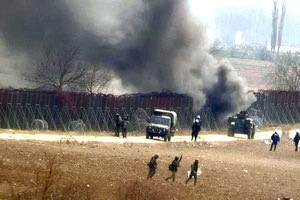 Ρήψη χημικών στον Έβρο από Τούρκους αστυνομικούς