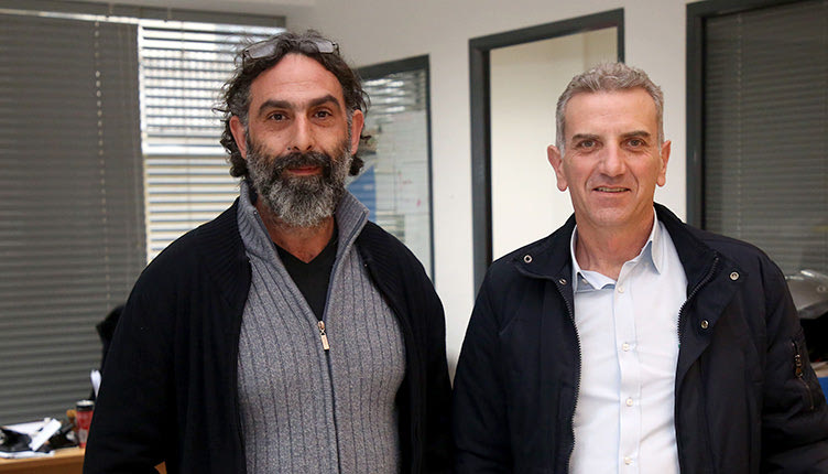 Οι κ.κ. Βασιλάκης και Λεκάκης (δεξιά)