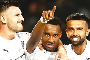 παίκτες ΟΦΗ πανηγυρισμοί