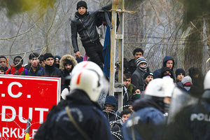 στα ελληνοτουρκικά σύνορα, στον Έβρο