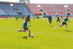 Από προπόνηση του Εργοτέλη