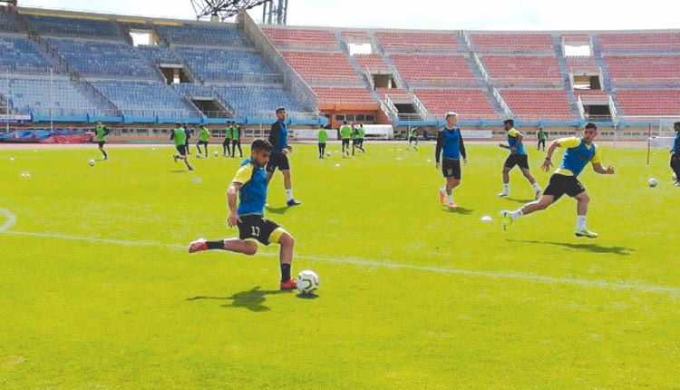 Από προπόνηση του Εργοτέλη