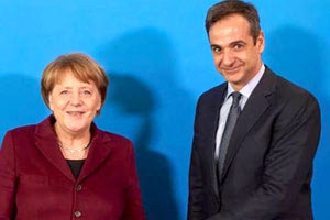Μέρκελ και Μητσοτάκης