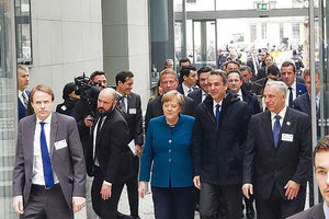 η Καγκελάριος της Γερμανίας Άγγελα Μέρκελ και ο κ. Μητσοτάκης