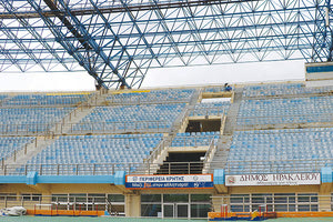 Αδειο το γήπεδο του Παγκρητίου