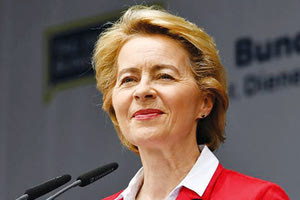 Η Ούρσουλα φον ντερ Λάιεν