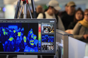 κοροναϊός θερμικές κάμερες