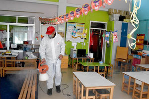 απολύμανση στα σχολεία