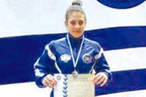 Η Ιωάννα Δεσκουλίδου του Α.Σ. «ΠΑΛ.ΕΥ.Ε.»