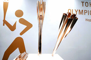 ολυμπιακή φλόγα για τους Ολυμπιακούς Αγώνες “Τόκιο 2020”