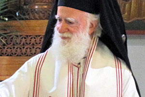 Ο Αρχιεπίσκοπος Κρήτης κ.κ. Ειρηναίος