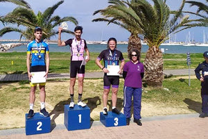 οι ποδηλάτες του ΠΟΗ «Κάστρο» στο 6ο Σιρκουί Ρεθύμνου που διοργάνωσε ο Άτλας.