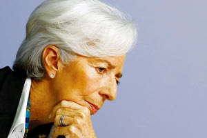 Η πρόεδρος της Ευρωπαϊκής Κεντρικής Τράπεζας Κριστίν Λαγκάρντ