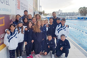 Η ομάδα του «Ηράκλειο ‘91» με τους προπονητές της