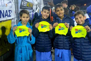 Αθλητές του ΝΟΗ που συμμετείχαν στους αγώνες