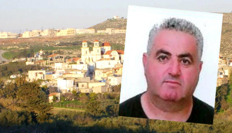 Ο θάνατος του προέδρου της τοπικής κοινότητας Ανώπολης Γ. Περβολαράκη