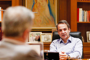 ο πρωθυπουργός Κυριάκος Μητσοτάκης