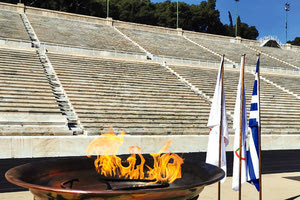 Καλλιμάρμαρο ενόψει της τελετής παράδοσης της Ολυμπιακής Φλόγας