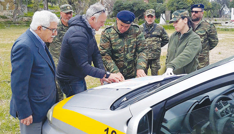 Η τελετή παράδοσης για το Στρατόπεδο Μπετεινάκη, στον Δήμο Ηρακλείου