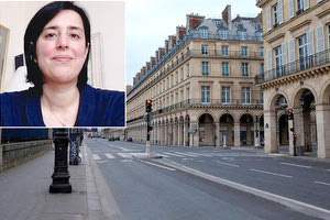 Η δημοσιογράφος Μαρία Δεναξά από την Γαλλία την πανδημία του κοροναϊού