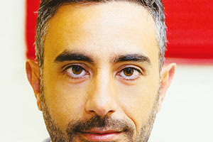 Ο υπεύθυνος marketing Super Market Χαλκιαδάκης κ. Μιχάλης Τσαγκαράκης