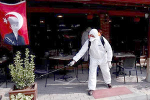 Η Τουρκία με τον κοροναϊό