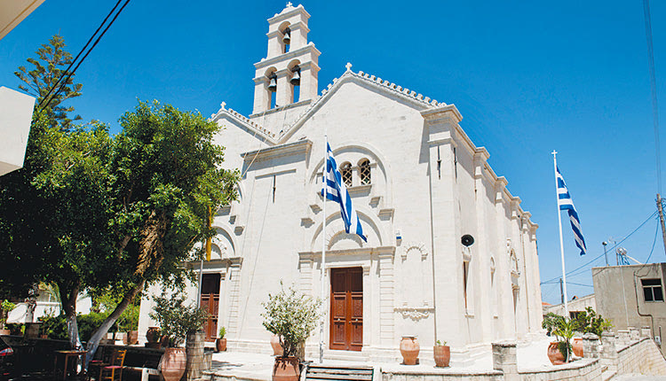 Ο ιερός ναό του Αγίου Μηνά της Επισκοπής Χερσονήσου