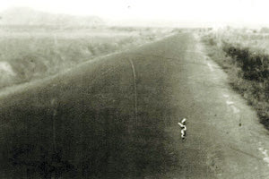 Η φωτογραφία της ημέρας: O δρόμος Μάλεμε-Χανίων τον Ιανουάριο του 1945