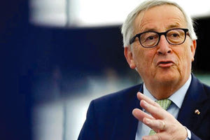 Ο πρόεδρος της Ευρωπαϊκής Επιτροπής Ζαν-Κλοντ Γιούνκερ