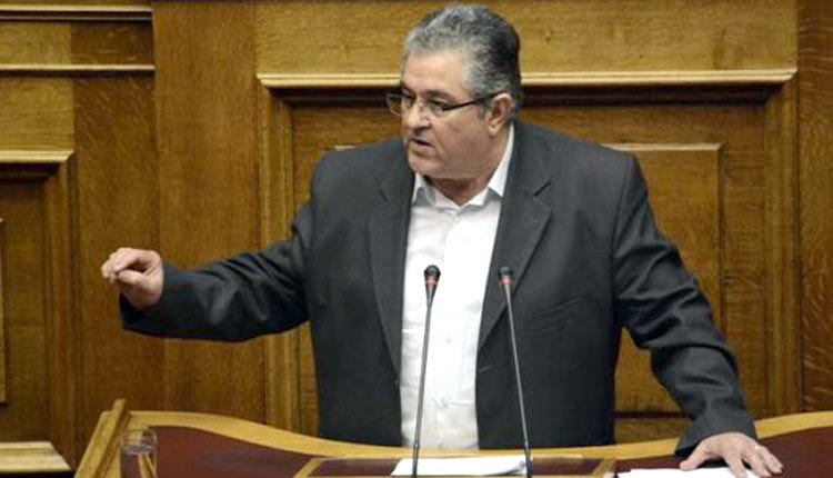 Ο Δημήτρης Κουτσούμπας