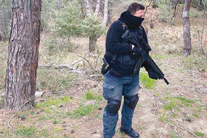 Ο ειδικός φρουρός Βασίλης Καλαϊτζίδη στην πρώτη γραμμή στον Έβρο