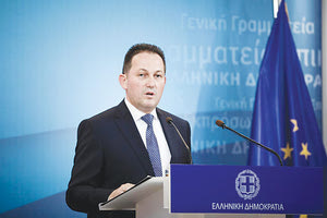 Ο  κυβερνητικός εκπρόσωπος, κ. Στέλιος Πέτσας