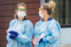 τροφοδοσία των νοσοκομείων με υγειονομικό υλικό