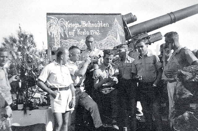 Η φωτογραφία της ημέρας: Κρήτη 1942. Γερμανικό Α/Α πυροβόλο των 88mm