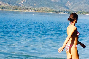 μόνοι τους στη θάλασσα για άσκηση