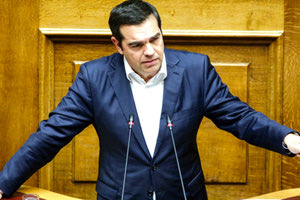 ο επικεφαλής της αξιωματικής αντιπολίτευσης Αλέξης Τσίπρας.